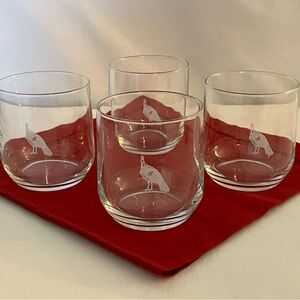 Turkey Bourbon Old Fashioned Glasses- set of 4
